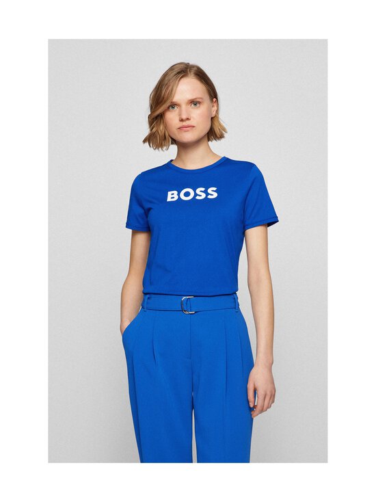 BOSS - Logo t-paita - 463 OPEN BLUE - photo 2 BOSS - Logo t-paita - 463 OPEN BLUE | Stockmann - photo 2