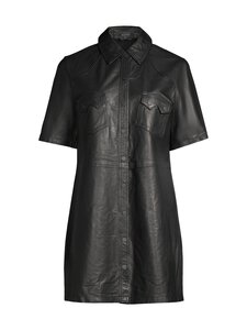Allsaints - Rock-nahkamekko - BLACK | Stockmann