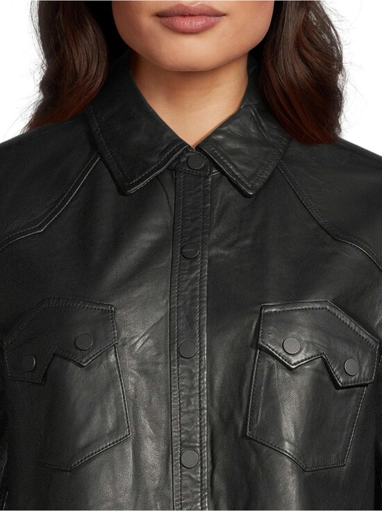 Allsaints - Rock-nahkamekko - BLACK | Stockmann - photo 4