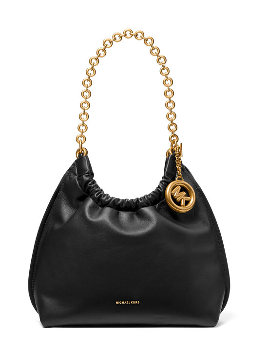 Michael Michael Kors - Indie Medium Cinch Pouchette -nahkalaukku - 001 BLACK | Stockmann - photo 1