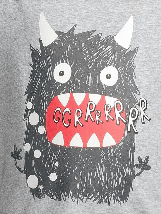 Bogi - Eppu Monster T-krekls - LT.GREY MEL - photo 4 Bogi - Eppu Monster T-krekls - LT.GREY MEL | Stockmann - photo 4