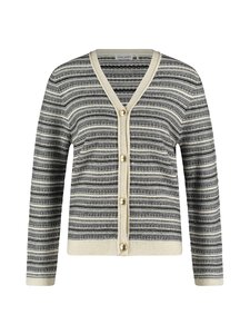 Gerry Weber - Striped adīta jaka - 2916 OFFWHITE, BLACK STRIPE Gerry Weber - Striped adīta jaka - 2916 OFFWHITE, BLACK STRIPE | Stockmann