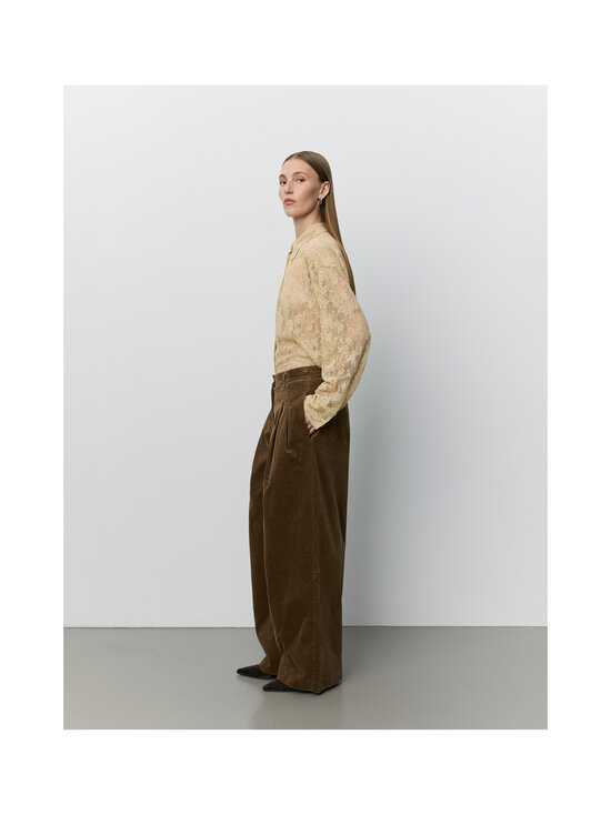 Sofie Schnoor - Corliesw-samettihousut - 7052 BROWN | Stockmann - photo 3