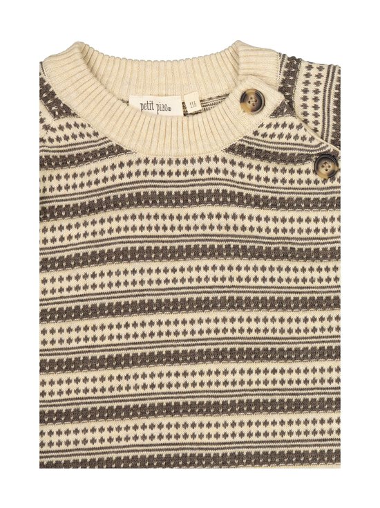 Petit Piao - Light Nordic -neule - EARTH BROWN/DARK OFF WHITE - photo 3 Petit Piao - Light Nordic -neule - EARTH BROWN/DARK OFF WHITE | Stockmann - photo 3