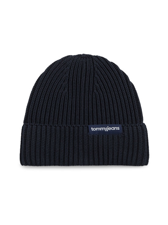 Tommy Jeans - TJM Linear Logo adīta cepure - C1G DARK NIGHT NAVY | Stockmann - photo 1