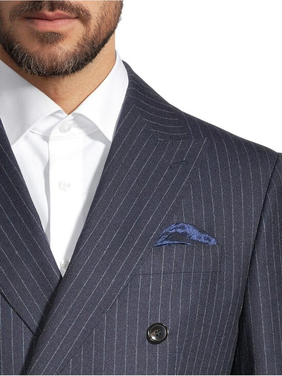 SAND Copenhagen - Pintsak Star Double Breasted Split - 590 DARK NAVY BLUE | Stockmann - photo 4