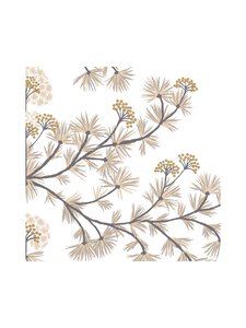 Vallila - Havunen papīra salvetes 33 x 33 cm, 20 gab. - BEIGE Vallila - Havunen papīra salvetes 33 x 33 cm, 20 gab. - BEIGE | Stockmann
