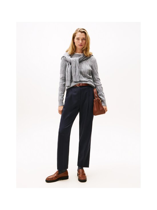 Tommy Hilfiger - Soft Wool pīnīšu adījuma džemperis - P03 MID GREY HEATHER - photo 3 Tommy Hilfiger - Soft Wool pīnīšu adījuma džemperis - P03 MID GREY HEATHER | Stockmann - photo 3