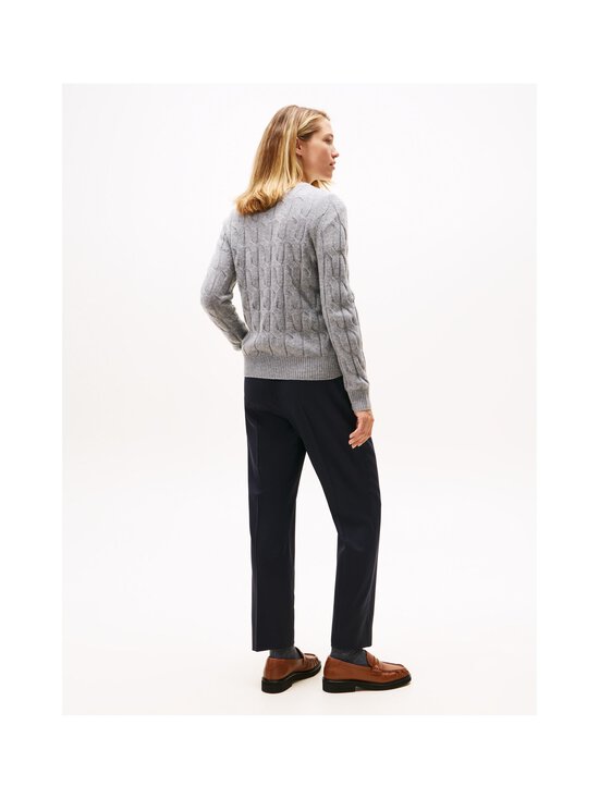 Tommy Hilfiger - Soft Wool pīnīšu adījuma džemperis - P03 MID GREY HEATHER - photo 4 Tommy Hilfiger - Soft Wool pīnīšu adījuma džemperis - P03 MID GREY HEATHER | Stockmann - photo 4