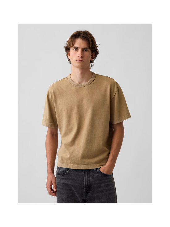 GAP - Heavy Soft Cropped T-krekls - MISSION TAN | Stockmann - photo 2