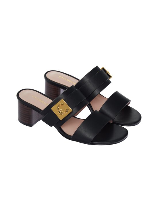 Coccinelle - Korolliset nahkasandaalit - 001 NOIR | Stockmann - photo 5