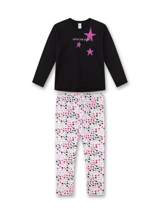Sanetta - Colourful Stars Teens pidžamas komplekts - 10015 SUPER BLACK | Stockmann - photo 1