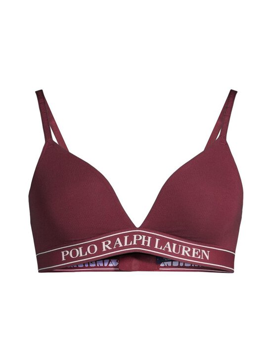 Polo Ralph Lauren - Essentials Triangle Bralette -rintaliivit - 555 ZINFADEL | Stockmann - photo 1