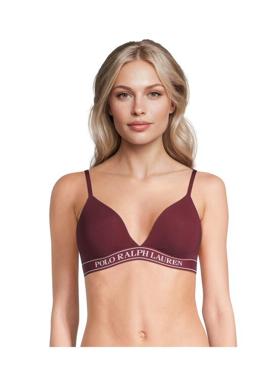Polo Ralph Lauren - Essentials Triangle Bralette -rintaliivit - 555 ZINFADEL | Stockmann - photo 2