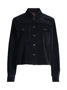 Max Mara Studio - Mstrivolo-vakosamettitakki - 004 NAVY | Stockmann