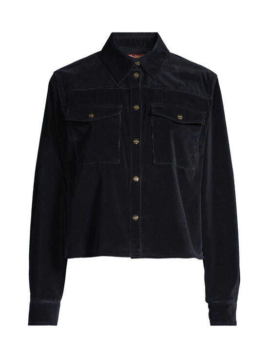 Max Mara Studio - Mstrivolo-vakosamettitakki - 004 NAVY | Stockmann - photo 1