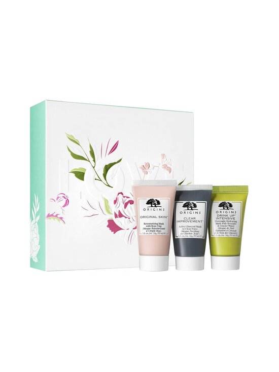 LOVE AND MASK TRIO SKINCARE SET -lahjapakkaus