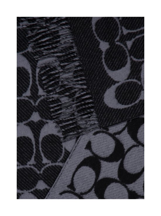 Coach - Twill Signature C vilnas šalle - BLK 001 BLACK | Stockmann - photo 2