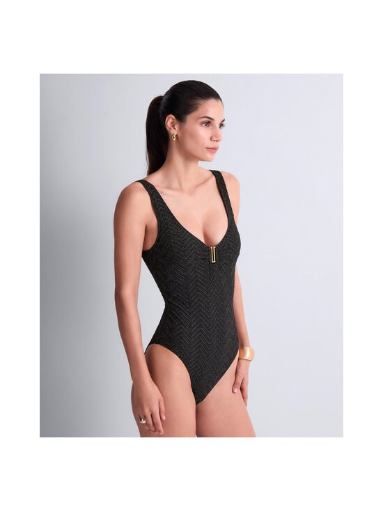 Aubade - Golden horizon -kaarituellinen uimapuku - BLACK | Stockmann - photo 2