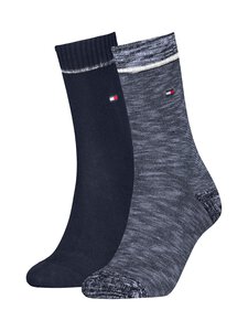 Tommy Hilfiger - Sokid TH Women Runfree, 2 paari - 001 NAVY Tommy Hilfiger - Sokid TH Women Runfree, 2 paari - 001 NAVY | Stockmann