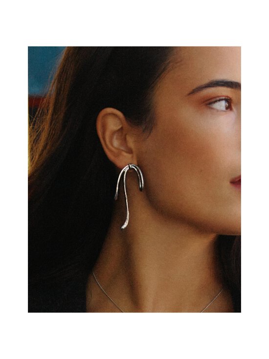 Edblad - Lace-nappikorvakorut - STEEL | Stockmann - photo 2