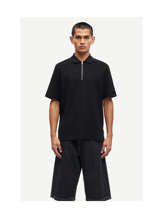Samsoe Samsoe - Samac polo krekls - BLACK - photo 3 Samsoe Samsoe - Samac polo krekls - BLACK | Stockmann - photo 3
