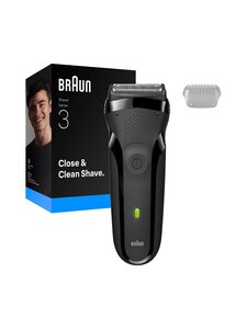 Braun - Series 3 Shaver -parranajokone - BLACK | Stockmann