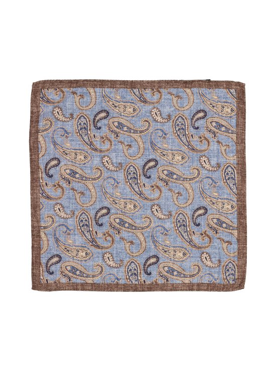 Double Medallion Paisley -silkkitaskuliina