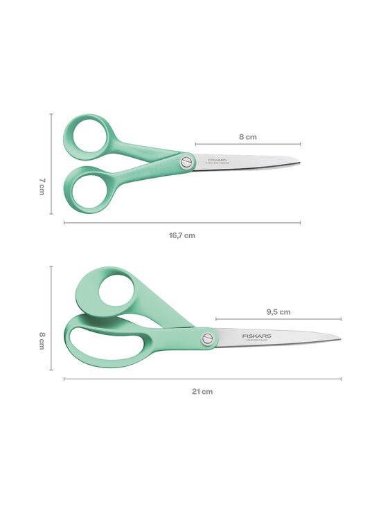 Fiskars - Inspiration Scissors Set - sakset 2 kpl - MINT | Stockmann - photo 2