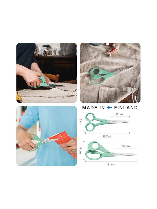 Fiskars - Inspiration Scissors Set - sakset 2 kpl - MINT | Stockmann - photo 3