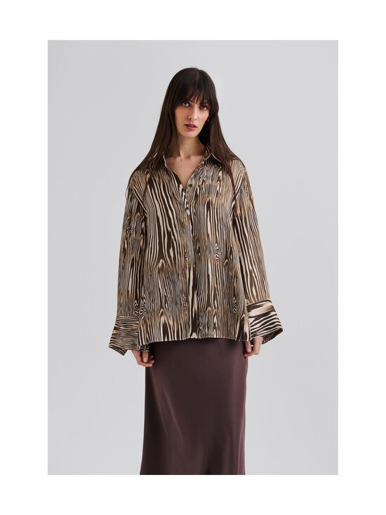 Malina - Pluus Emaline Slits Detail - MOIRE | Stockmann - photo 2