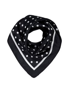 A+more - Andrea zīda lakats - BLACK/WHITE 1 | Stockmann