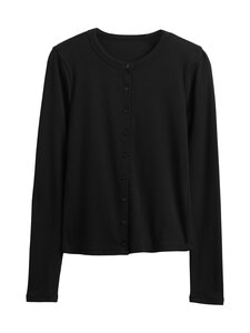 GAP - Modern Crewneck kardigans - BLACK | Stockmann
