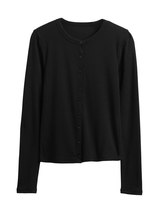 GAP - Modern Crewneck kardigans - BLACK | Stockmann - photo 1