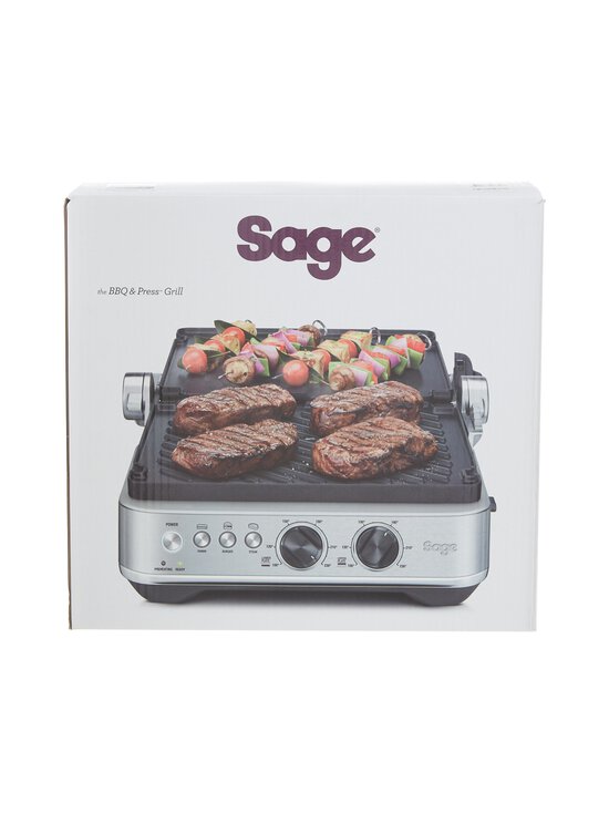 Sage - The BBQ & Press -pöytägrilli - BRUSHED STAINLESS STEEL - photo 4 Sage - The BBQ & Press -pöytägrilli - BRUSHED STAINLESS STEEL | Stockmann - photo 4