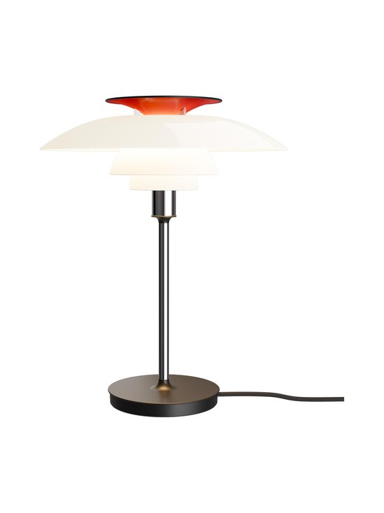 Louis Poulsen - PH 80 Table -pöytävalaisin - OPAL WHITE/HIGH LUSTRE CHROME PLATED. CHROME;RED;WHITE | Stockmann - photo 2