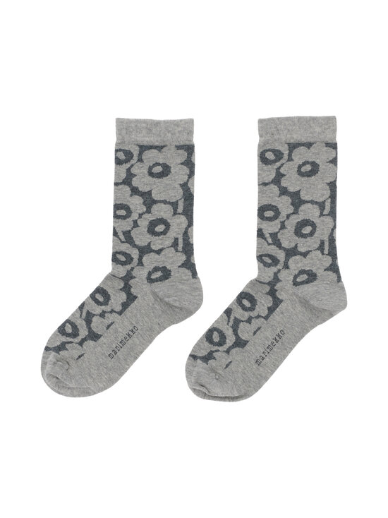 Marimekko - Sokid Linjaus Unikko - 990 GREY, LIGHT GREY | Stockmann - photo 1