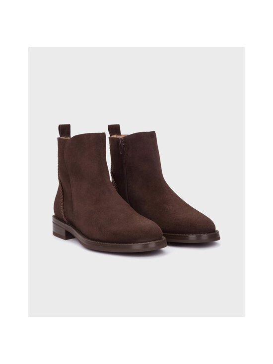 Wonders - Zipper Braided -nahkanilkkurit - CHARME TESTA | Stockmann - photo 2