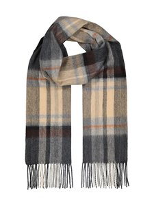 CONSTRUE - Oscar kašmira šalle - 1R180158 GREY/BEIGE CHECK | Stockmann