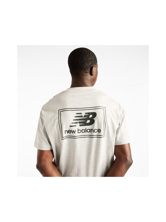 New Balance - Woven Label T-krekls - AGM ATHLETIC GREY/MULTI | Stockmann - photo 4