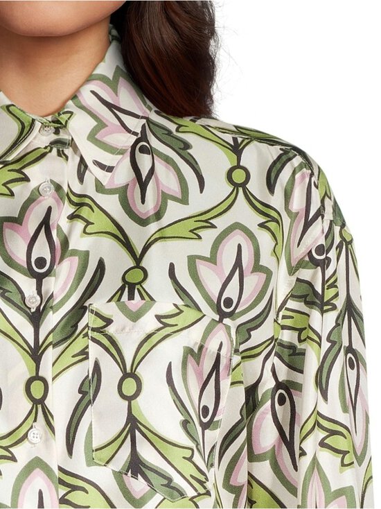 Max Mara Weekend - Enfasi-silkkipusero - GREEN - photo 4 Max Mara Weekend - Enfasi-silkkipusero - GREEN | Stockmann - photo 4