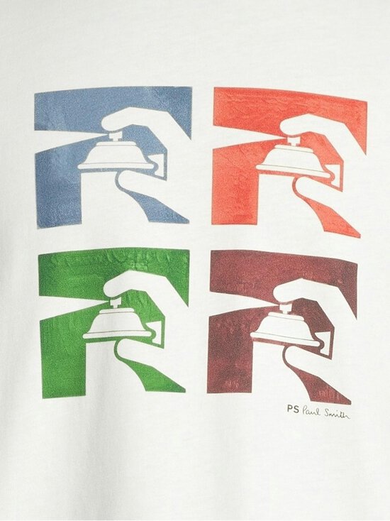 PS Paul Smith - Spraycan t-paita - 02_OFF WHITE | Stockmann - photo 4