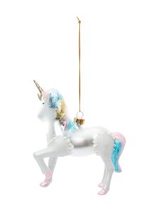 Casa Stockmann - Glass Unicorn -joulukoriste - WHITE | Stockmann