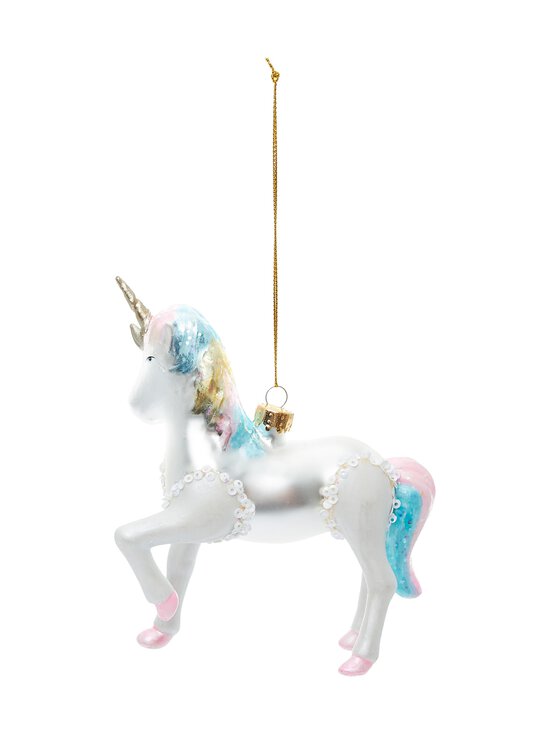Casa Stockmann - Glass Unicorn -joulukoriste - WHITE | Stockmann - photo 1