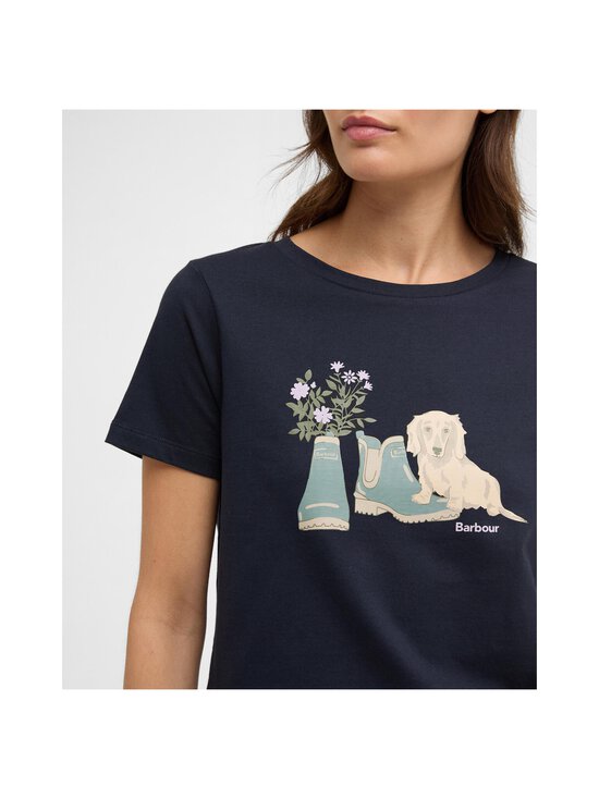 Barbour - Brambles t-paita - NY73 NAVY | Stockmann - photo 4