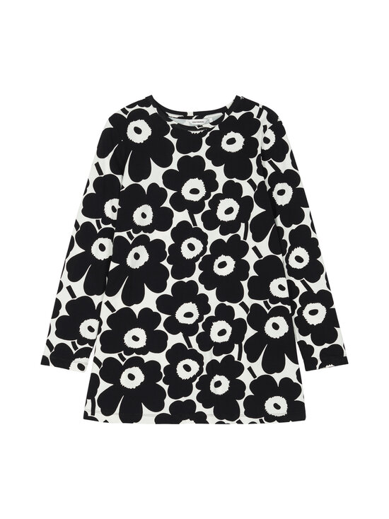 Marimekko - Kevät Unikko Jersey -tunika - 901 BLACK, OFF WHITE | Stockmann - photo 1