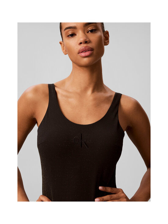 Calvin Klein Underwear - Metallic Scoop Back -uimapuku - UB1 BLACK | Stockmann - photo 4