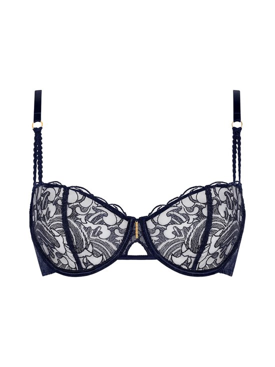 Aubade - Satin Memories Half Cup -rintaliivit - DEEP SEA | Stockmann - photo 2