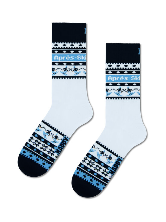 Happy Socks - Apres Ski Fairisle -sukat - 1000 WHITE | Stockmann - photo 1
