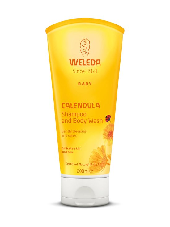Calendula Shampoo & Body Wash -suihkuvoide 200 ml